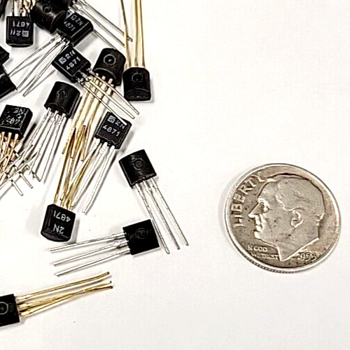 2N4871 (1PC)UNIJUNCTION SILIC TRANSISTOR 0.3W 50mA TO-92 new SIGNETICS =NTE6010
