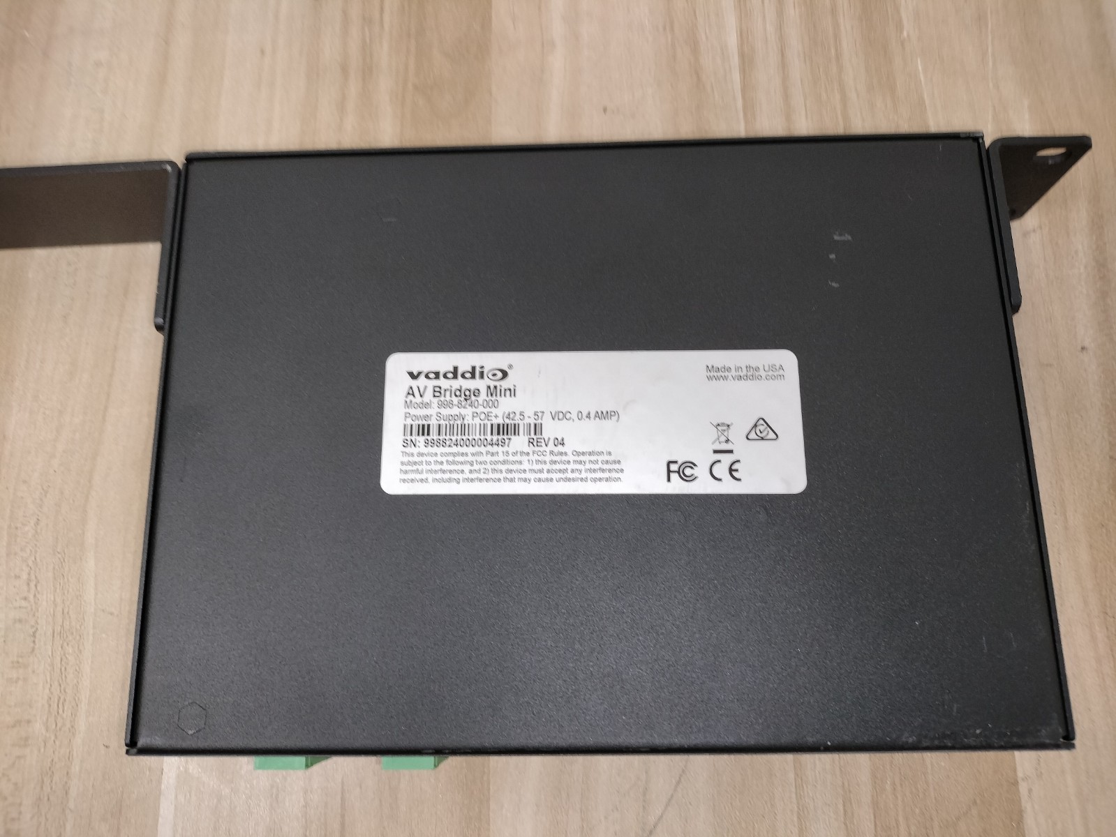Vaddio AV Bridge Mini HD Audio/Video Encoder 998-8240-000