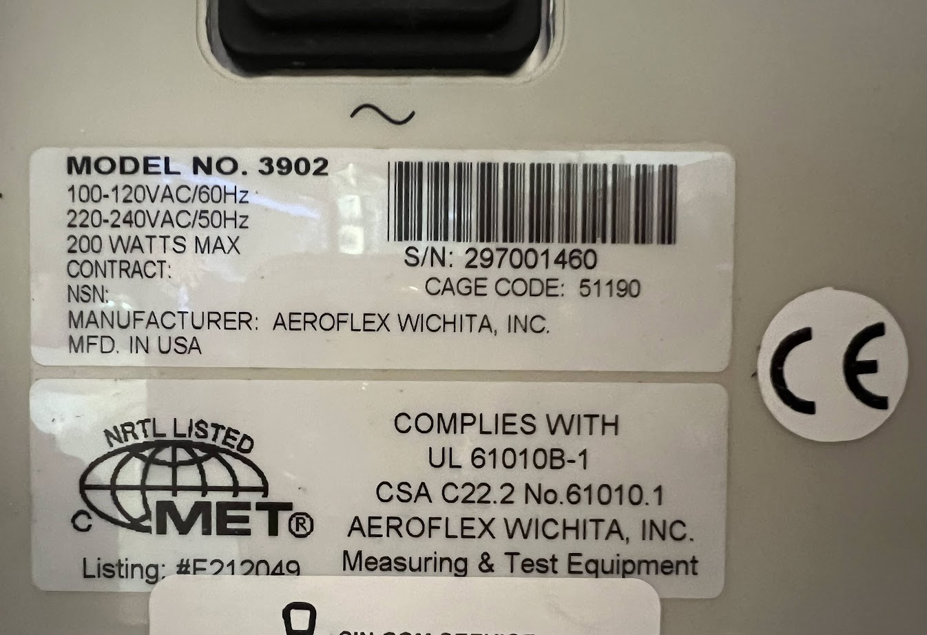Aeroflex 3902 Analog and Digital Radio Test Platform