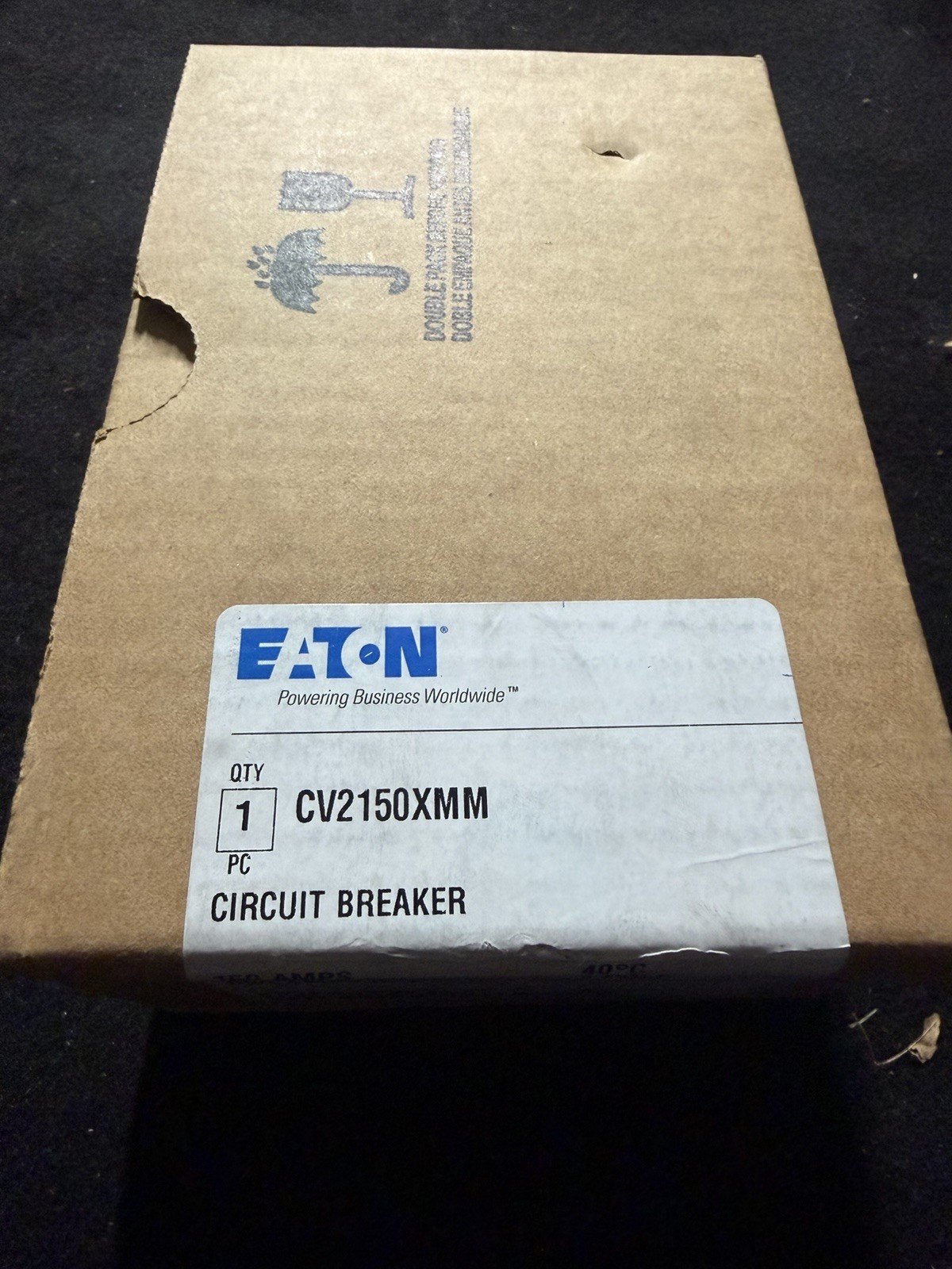 Eaton CV2150XMM 65 Kamp 2-Pole Circuit Breaker 150A 120