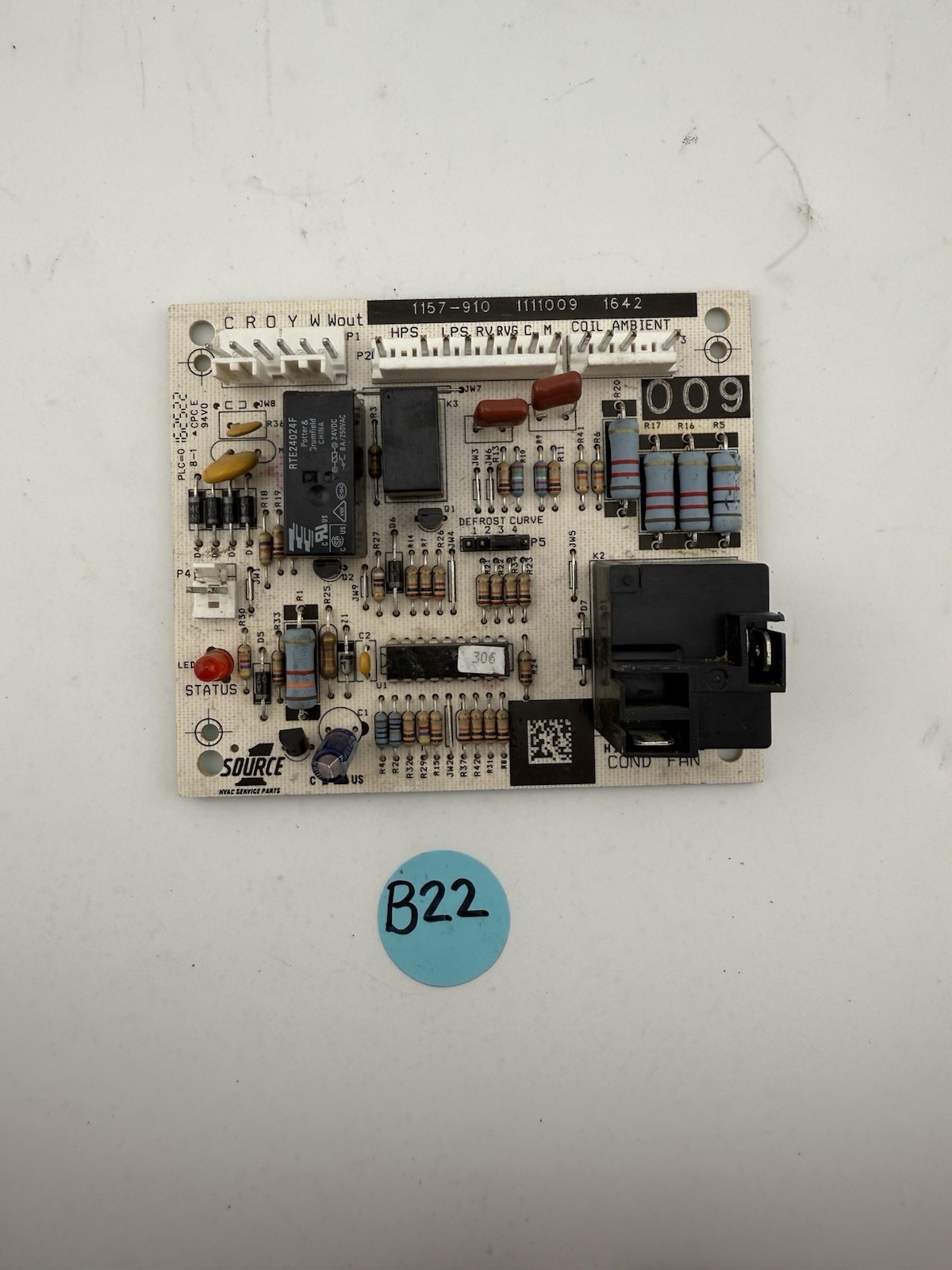 Goodman PCBBF132 OEM Furnace Control Circuit Board 1165-410
