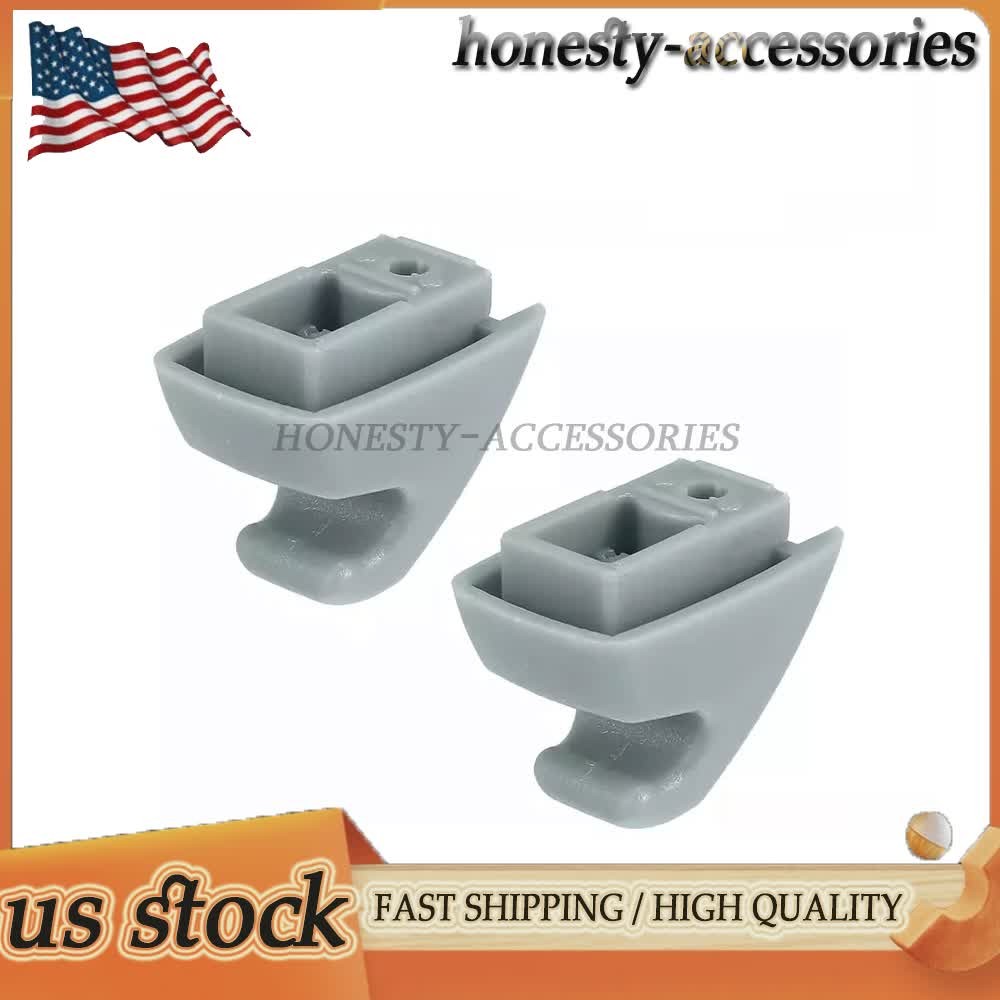 1Pair Gray Sunvisor Shade Support Clip For 2007-2014 Chevrolet Tahoe US
