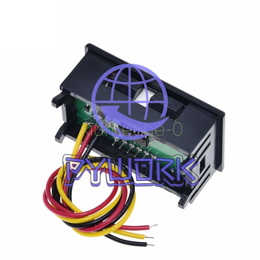 Green DC 0-100V LED Digital Display Voltmeter LED Voltage Panel Meter