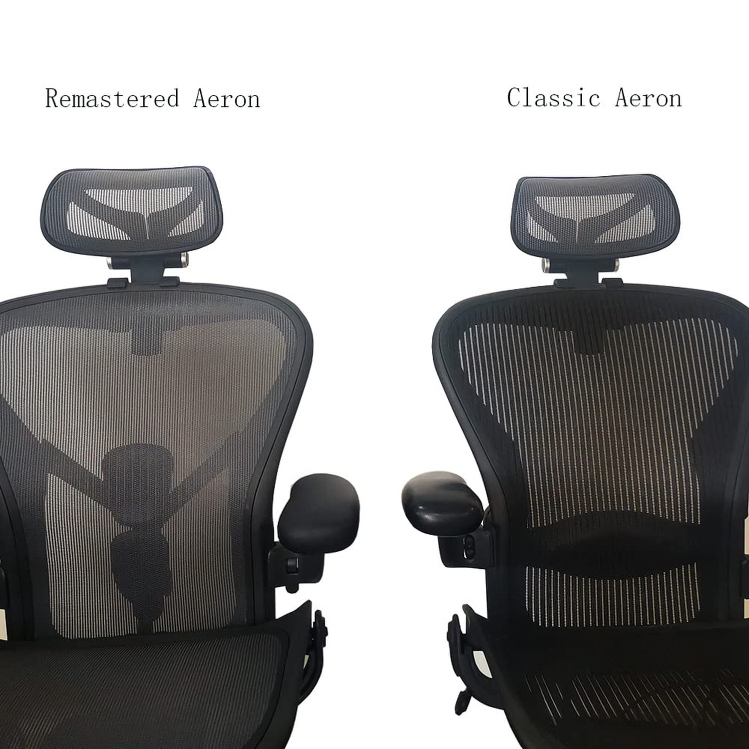New Headrest for Herman Miller Classic and Remastered Aeron Office Chair Blac…