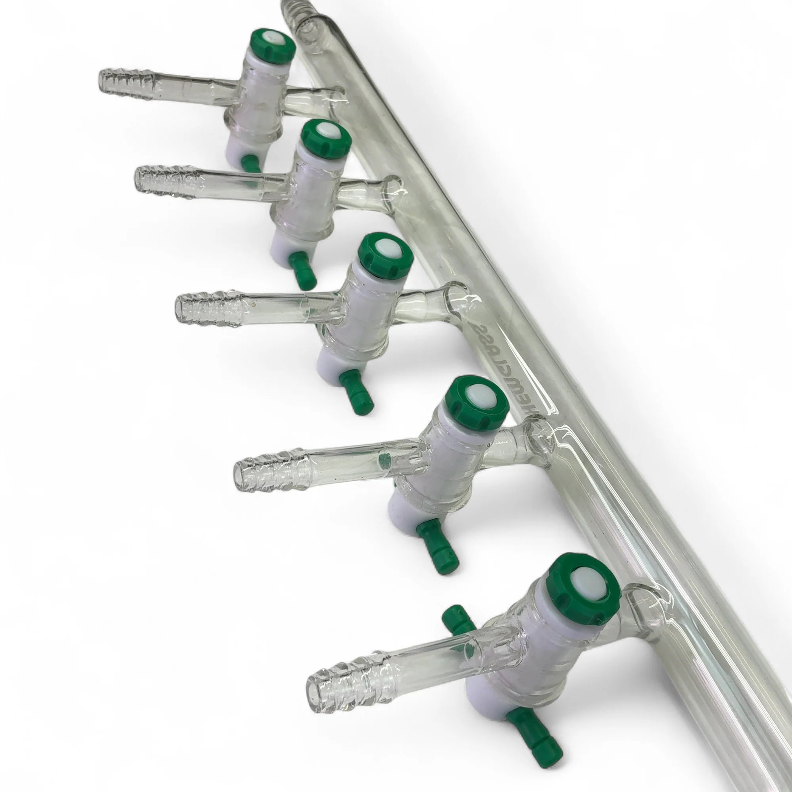 Chemglass Right-Handed 6 Port Vacuum Manifold CG-4430-02 (Best Offer!)