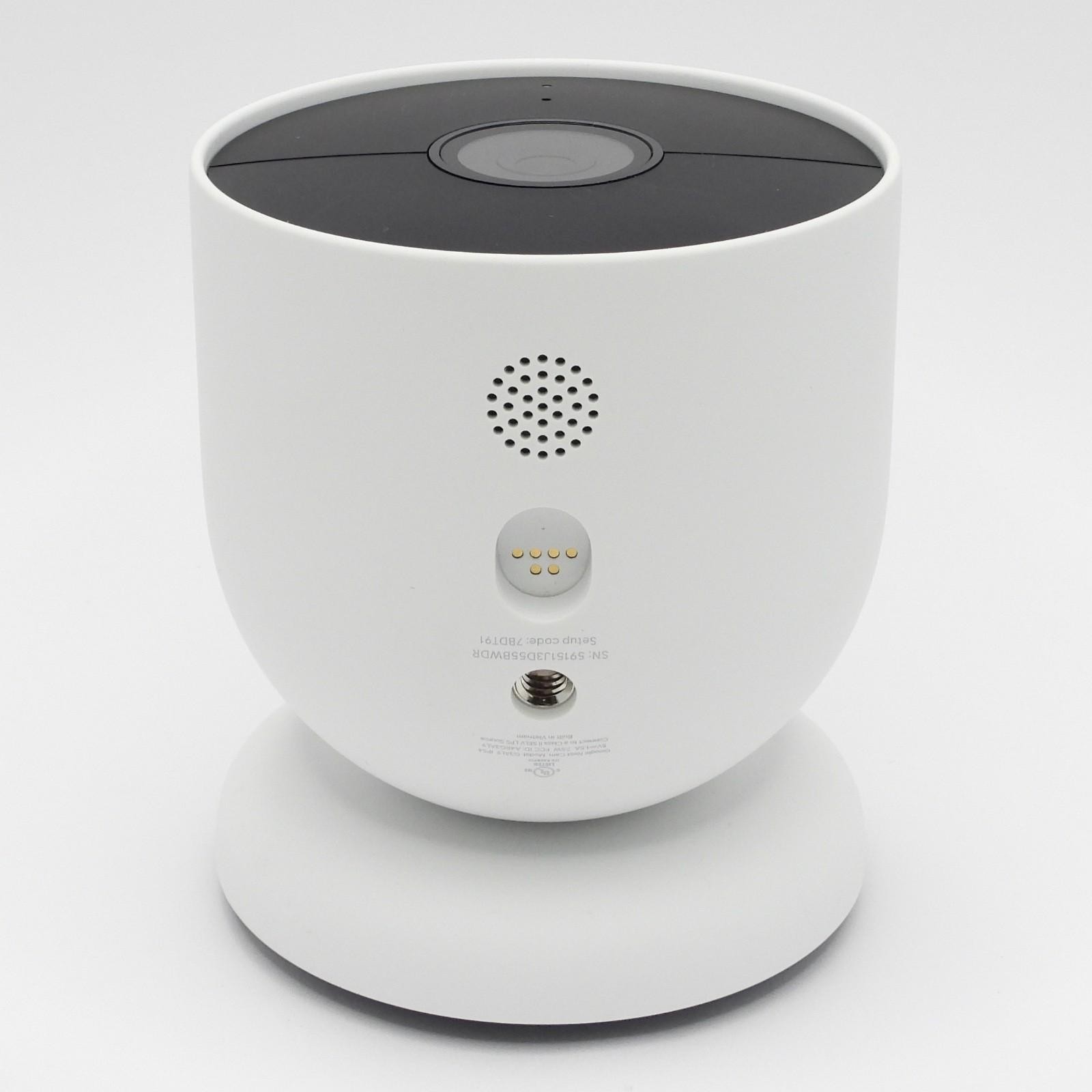 Google Nest Security Indoor Outdoor Camera G3AL9 (Snow) with box