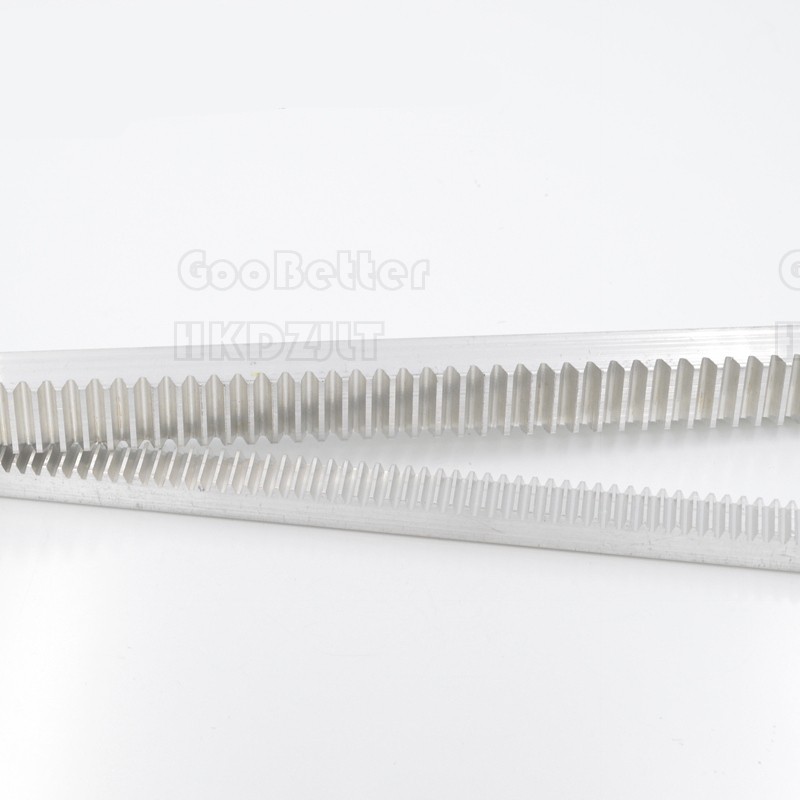 Spur Gear Racks 0.5 – 2 Module 300mm For CNC Router Linear Motion Aluminum Alloy