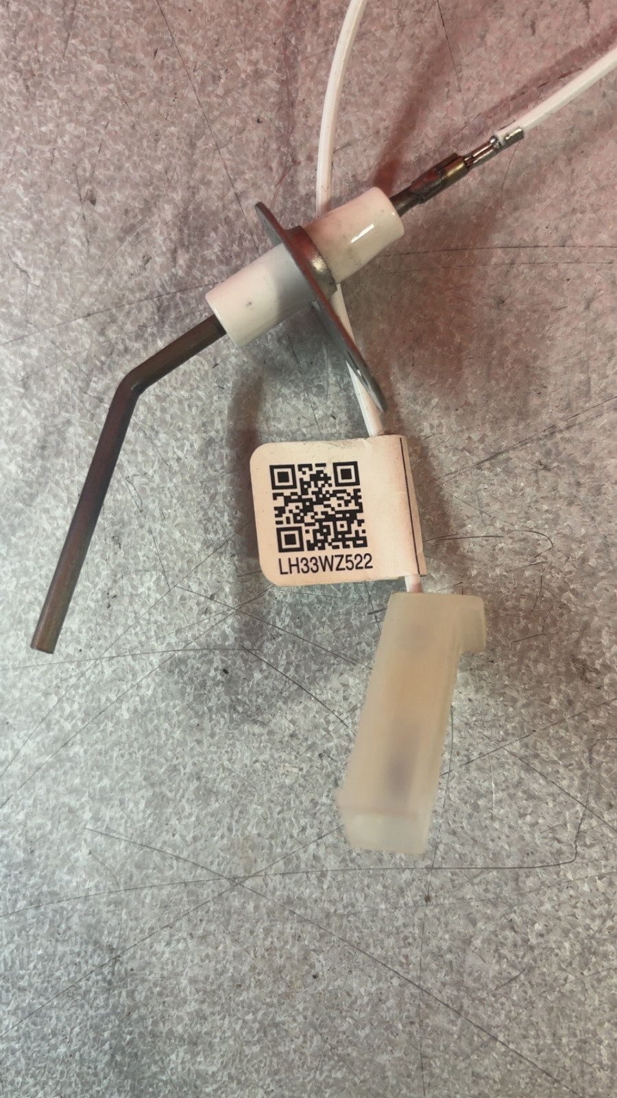 CARRIER FURNACE FLAME SENSOR LH33WZ522 NOT USED :LOC: 1-1-8-3-2
