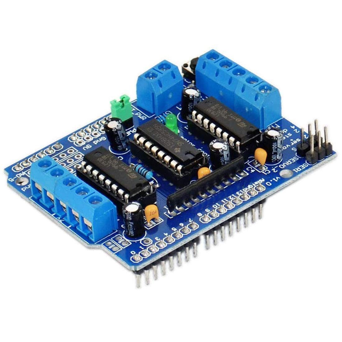 DC Motor Drive Shield Stepper Motor Shield Expansion Board Arduino Raspberry Pi