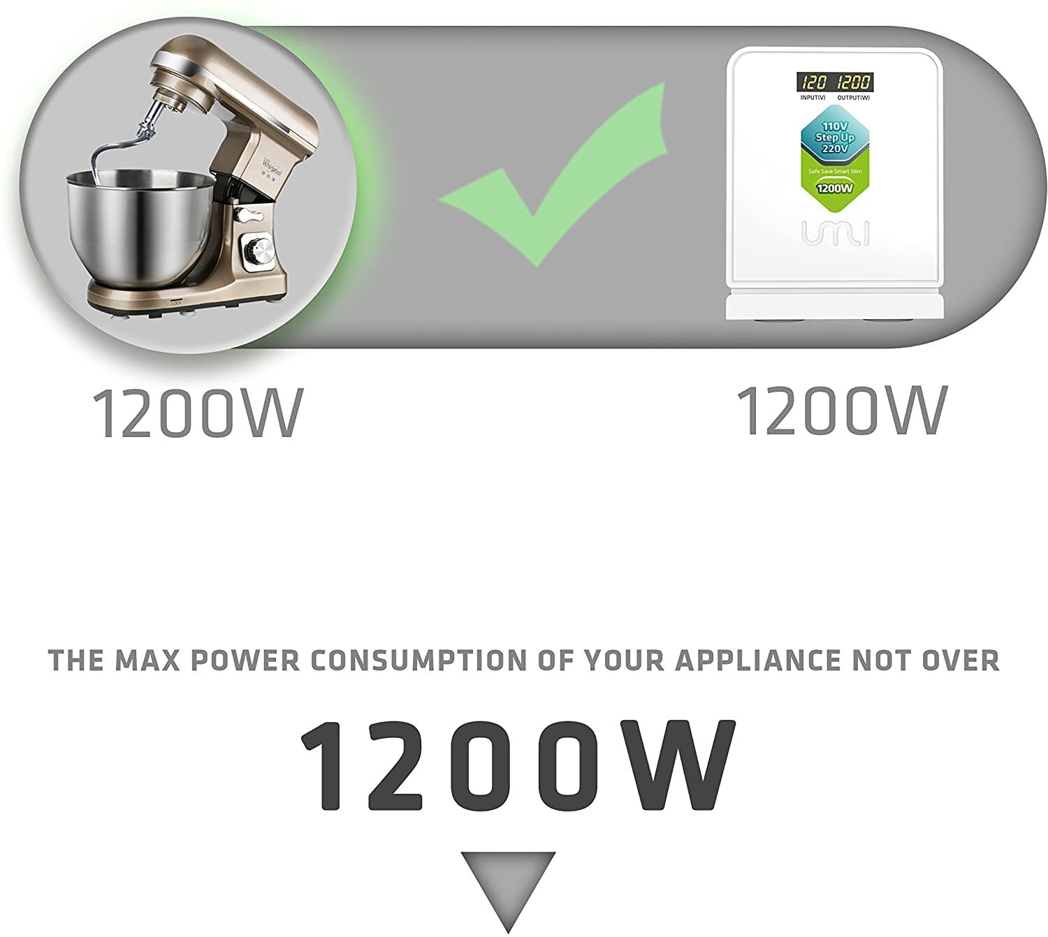 Step Up Voltage 110v To 220v Converter Heavy Duty Power Converter 110v To 220v 1