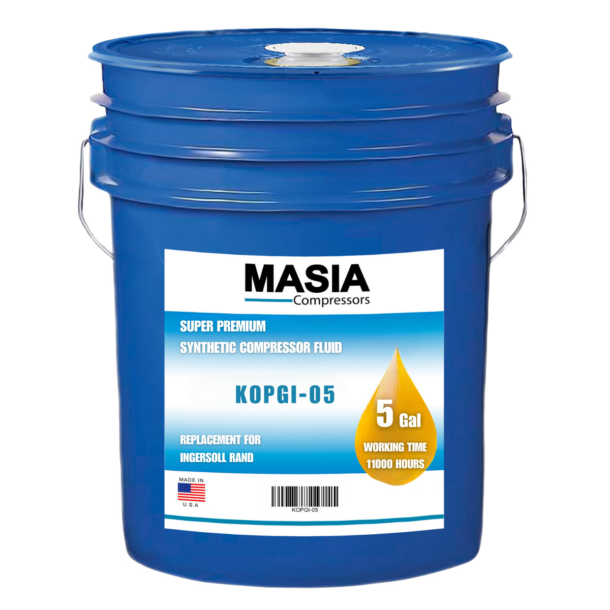 24061624 Masia Compressors Ultra EL (Extended Life) Lubricant – 16.000 Hours