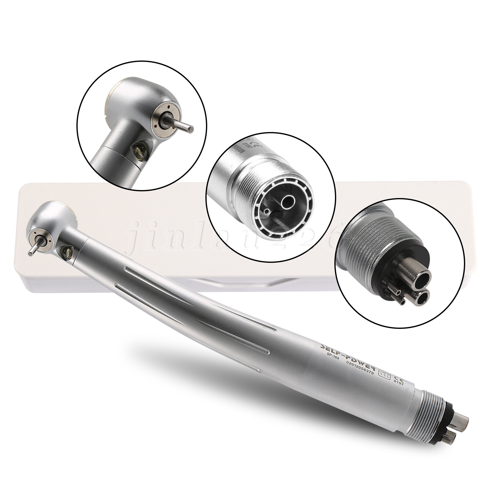 Factory Price Dental LED High Speed Handpiece 3 Water Spray 2 4 Hole Air Turbine