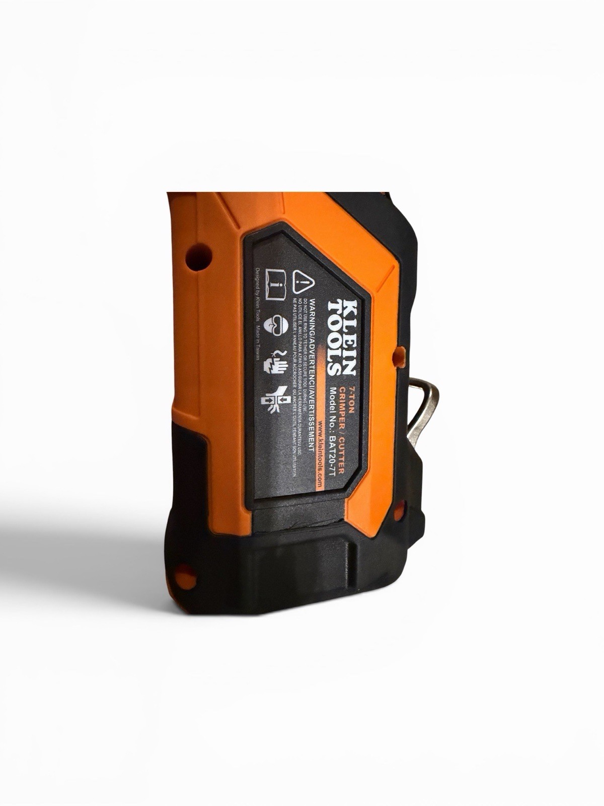 Klein Tools BAT20-7T Battery-Operated Cutter/Crimper, Tool Only