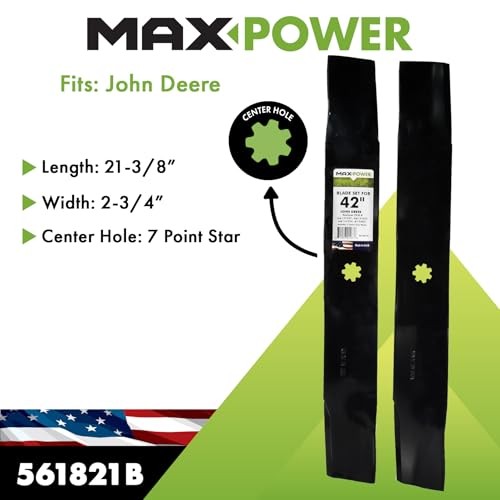MaxPower 561821B 2 Heavy Duty Blade Set USA Made