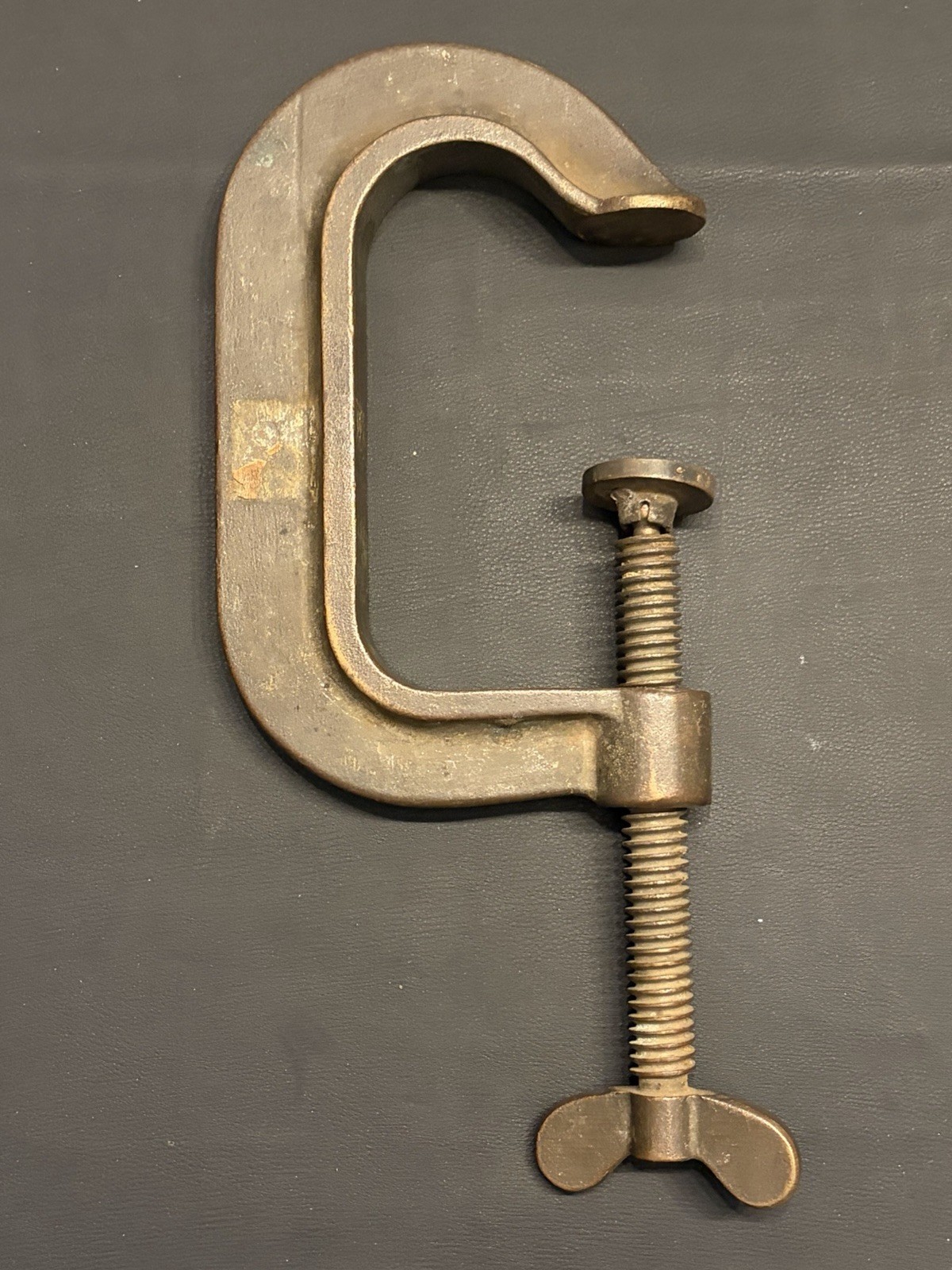 BERYLCO C-44 BeCu Non-Sparking C Clamp 4-1/4” Capacity USA Bronze