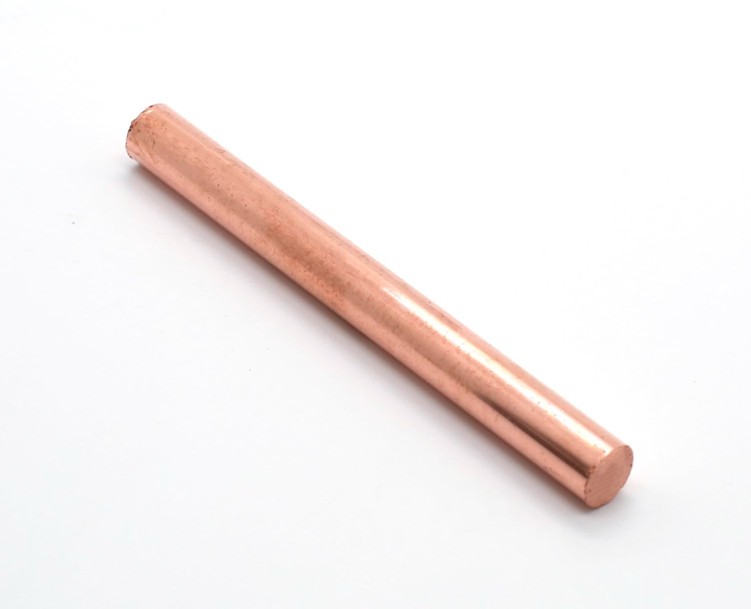 99.9% Pure Copper Round Rod Diameter 10mm Length 100mm Solid Copper Rod Bare …