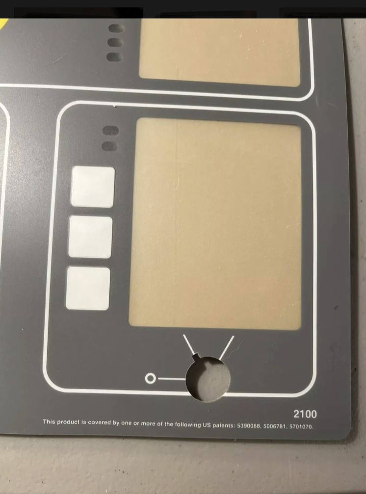 0300-5446 Cummins Onan Membrane Panel with Bargraph Meters for PCC2100