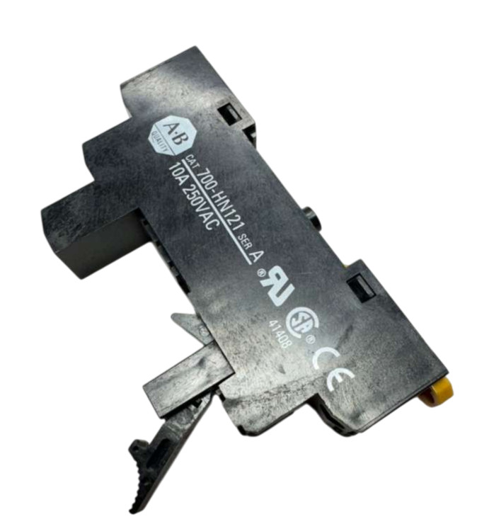 Allen-Bradley 700-HN121 Relay Socket Base Ser A, 10A, 250VAC, 1697W3