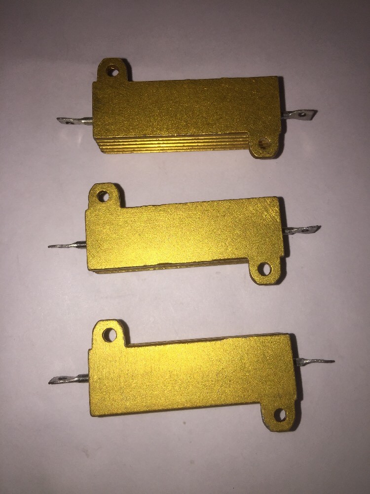 10 Ohm 50 Watt 1% Tolerance Resistor By SOVA KELVIN Brand New 3 Pack