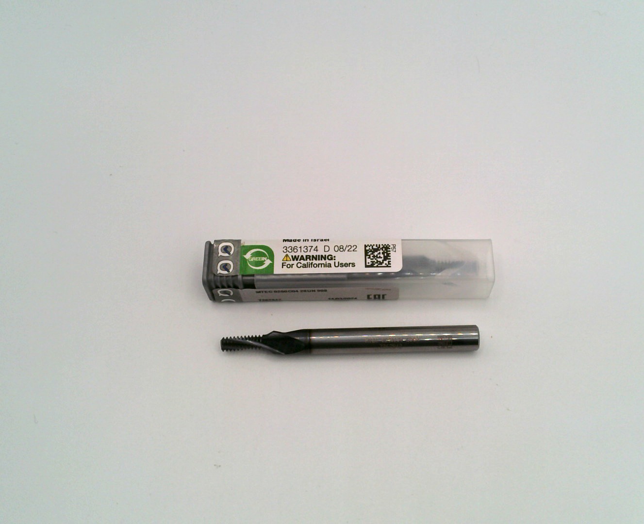 New ISCAR MTEC 0250C04 1/4-28 .160 Carbide Thread Mill IC908 91135269 5603912