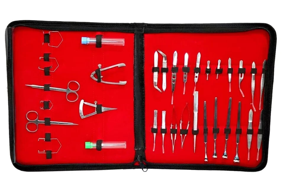 32 Pcs Set Ophthalmic Cataract Eye Micro Surgery Items Kit Surgical Instruments