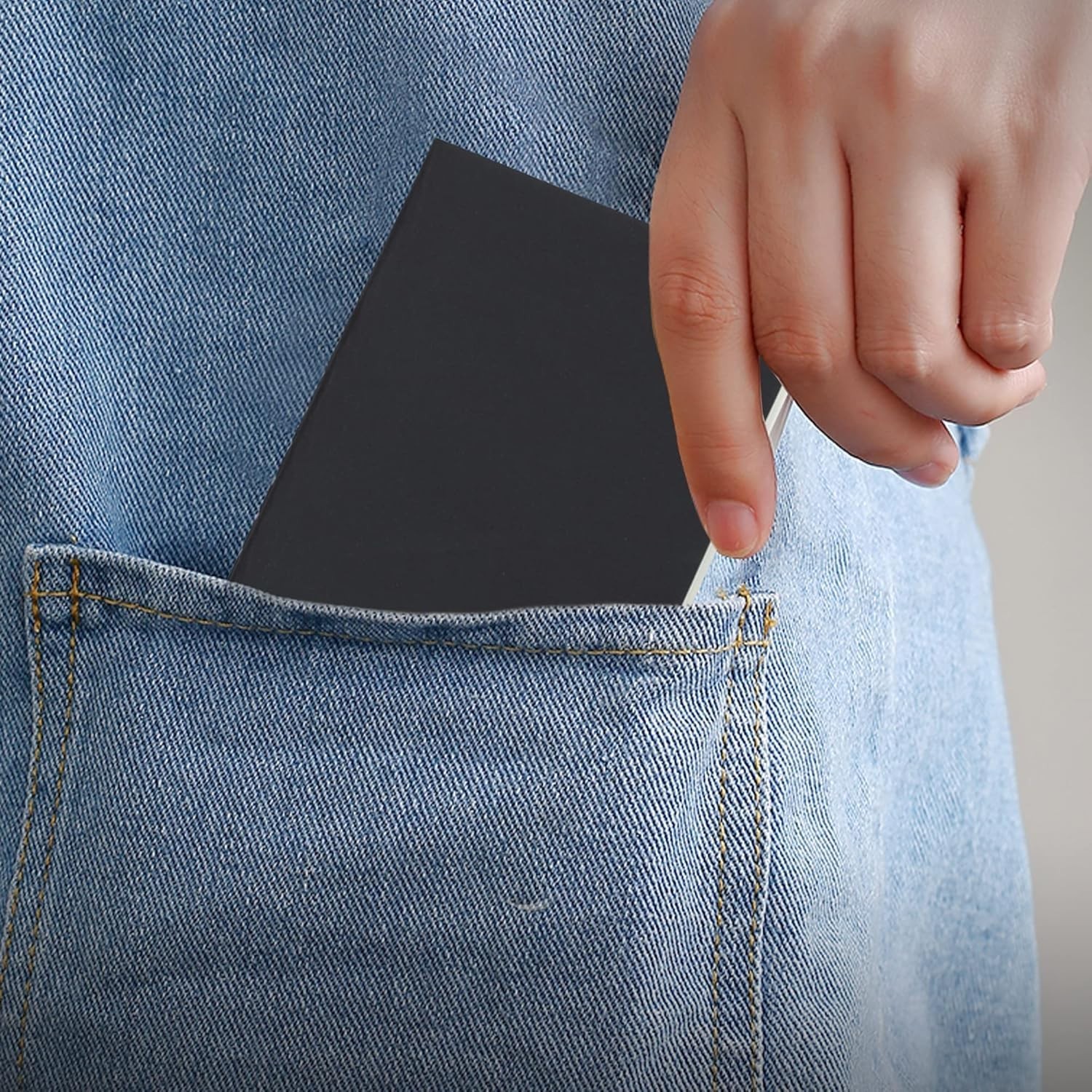 Luxury Pocket Notebook Set – 6 Mini Notepads for Thoughtful Gift & Everyday Use