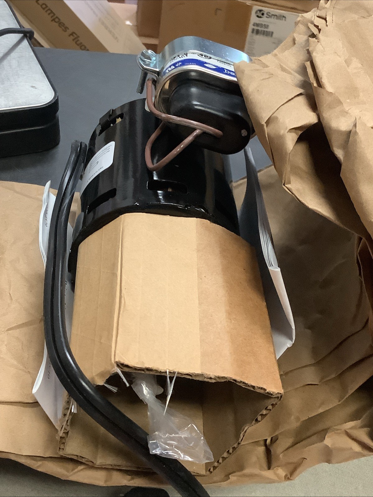 Fasco D1125 Motor, 1/20/1/15HP, 208-230V, 50/60Hz, 1440/1550RPM, Type:U90B1