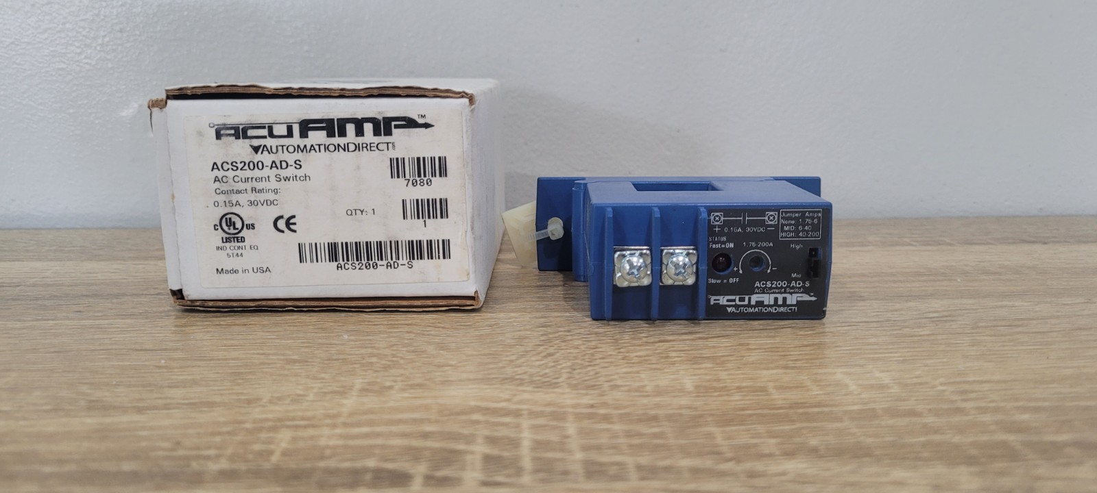 AUTOMATION DIRECT ACS200-AD-S / ACS200ADS AC Current Switch