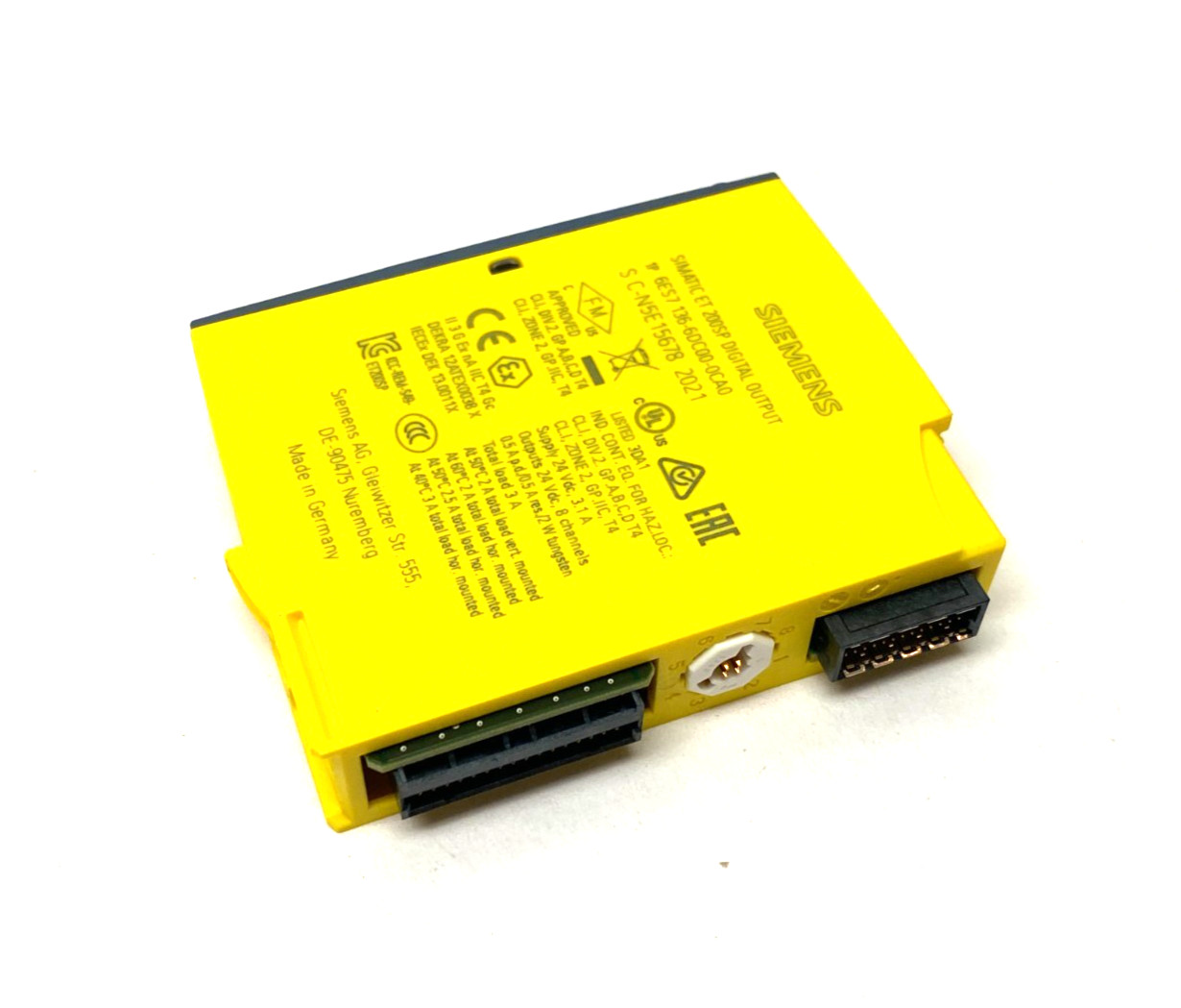 Siemens 6ES7 136-6DC00-0CA0 SIMATIC ET 200SP Digital Output Module F-DQ 8x 24VDC