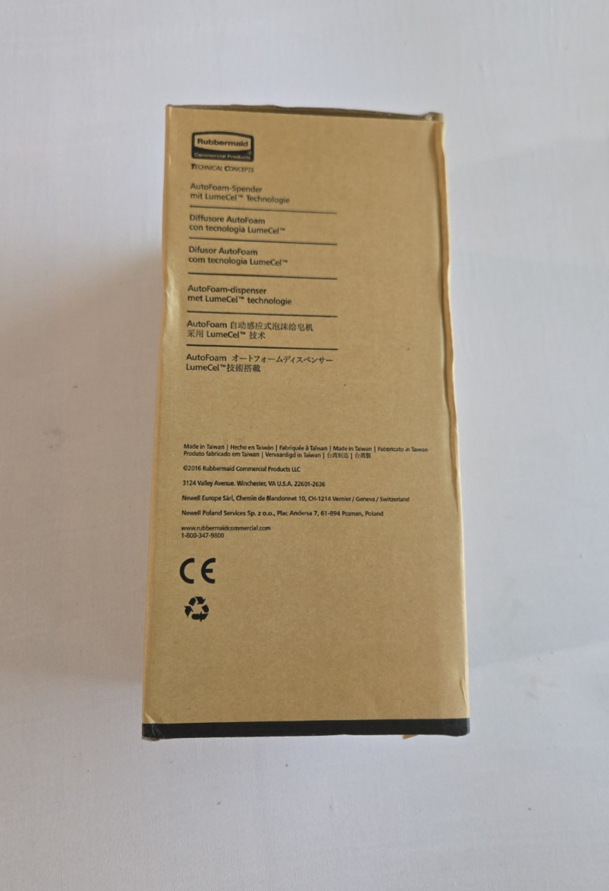 Rubbermaid 1980826 Soap Dispenser with LumeCel Technology