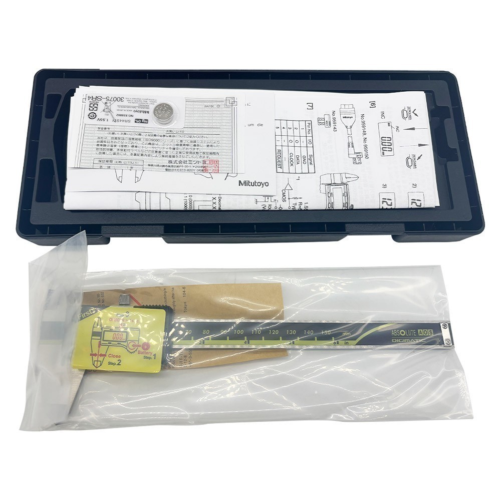 OEM New Mitutoyo Absolute Digimatic Caliper 500-196-30 (0-150 mm / 0-6″)