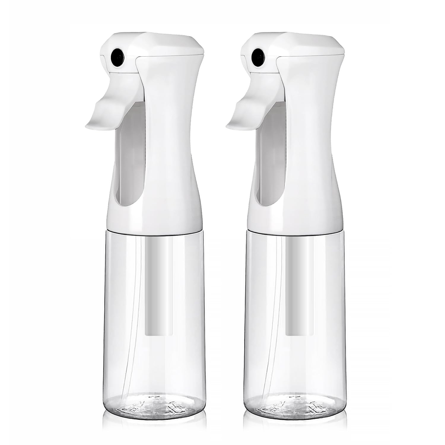 VIGOR PATH Continuous Spray Bottle for Hair 6.7oz (2 Pack) Clear, Clear – 5oz