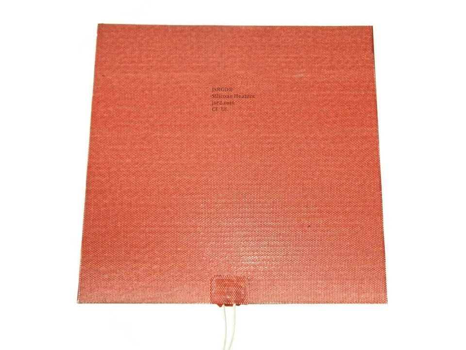 Silicone Heater Pad 4″ X4″ 100X100mm with PS Factory Direct Sale Custom Solution