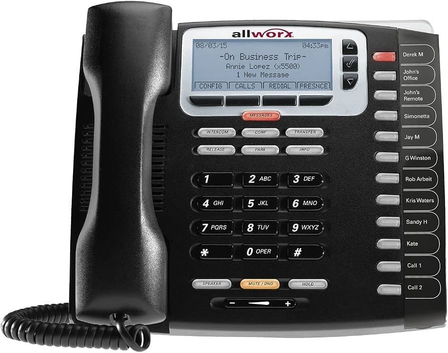 Allworx 9212L New Voip Display IP Phone POE – Fast Shipping & Handling!