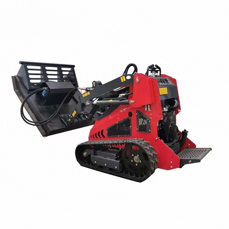 Agrotk 35in Mini Brush Cutter Mower For CRT23/LRT23 Skid Steer Loader Attachment