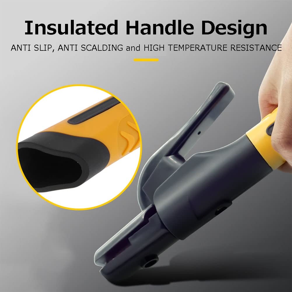 Stick Electrode Holder, 800A Heavy Duty Jaw Design Welder Holding Clamp with …