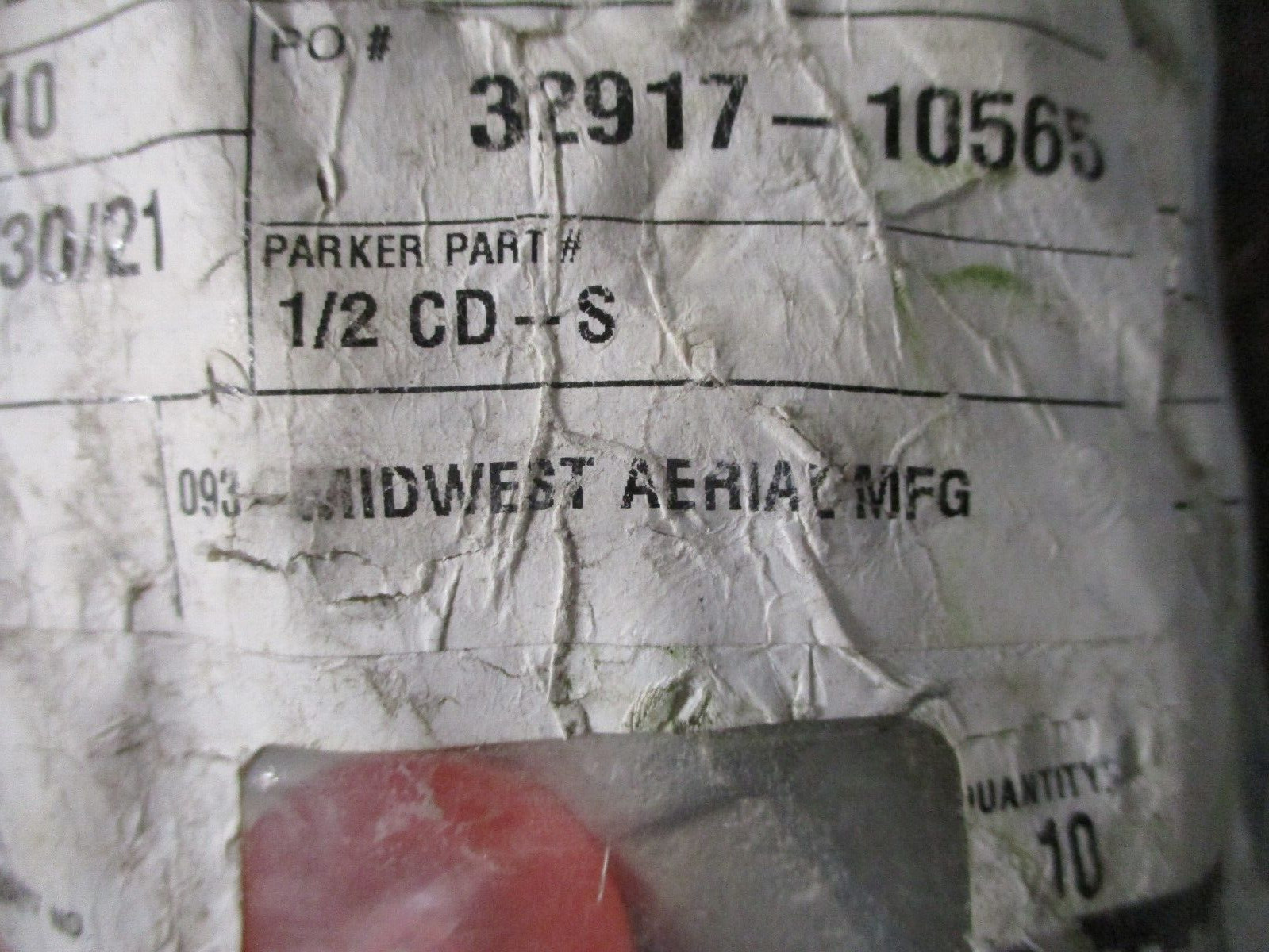 LOT OF 10 1/2 MNPT x 1/2 FNPT 316ss Street Elbow Pipe Fitting Parker 1/2 CD-S