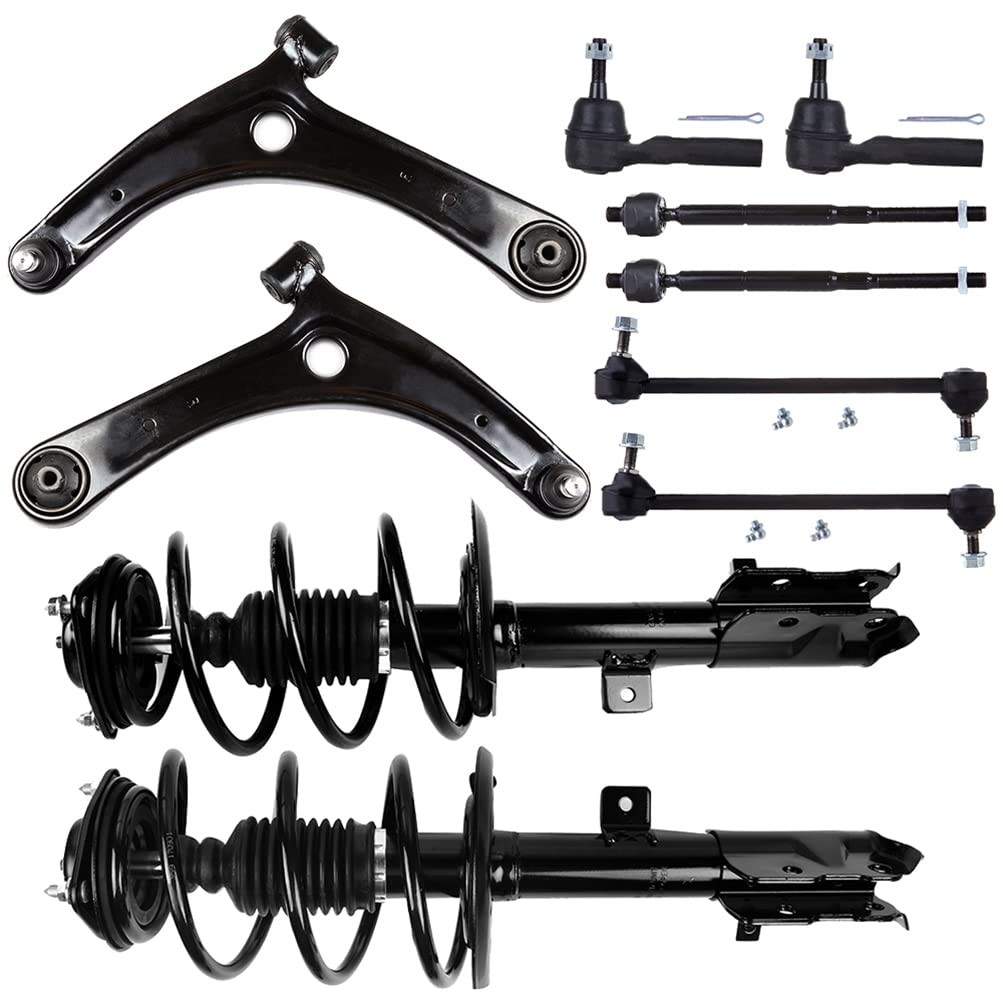 Front Struts Suspension Kit for Caliber Patriot Compass 2007-2017