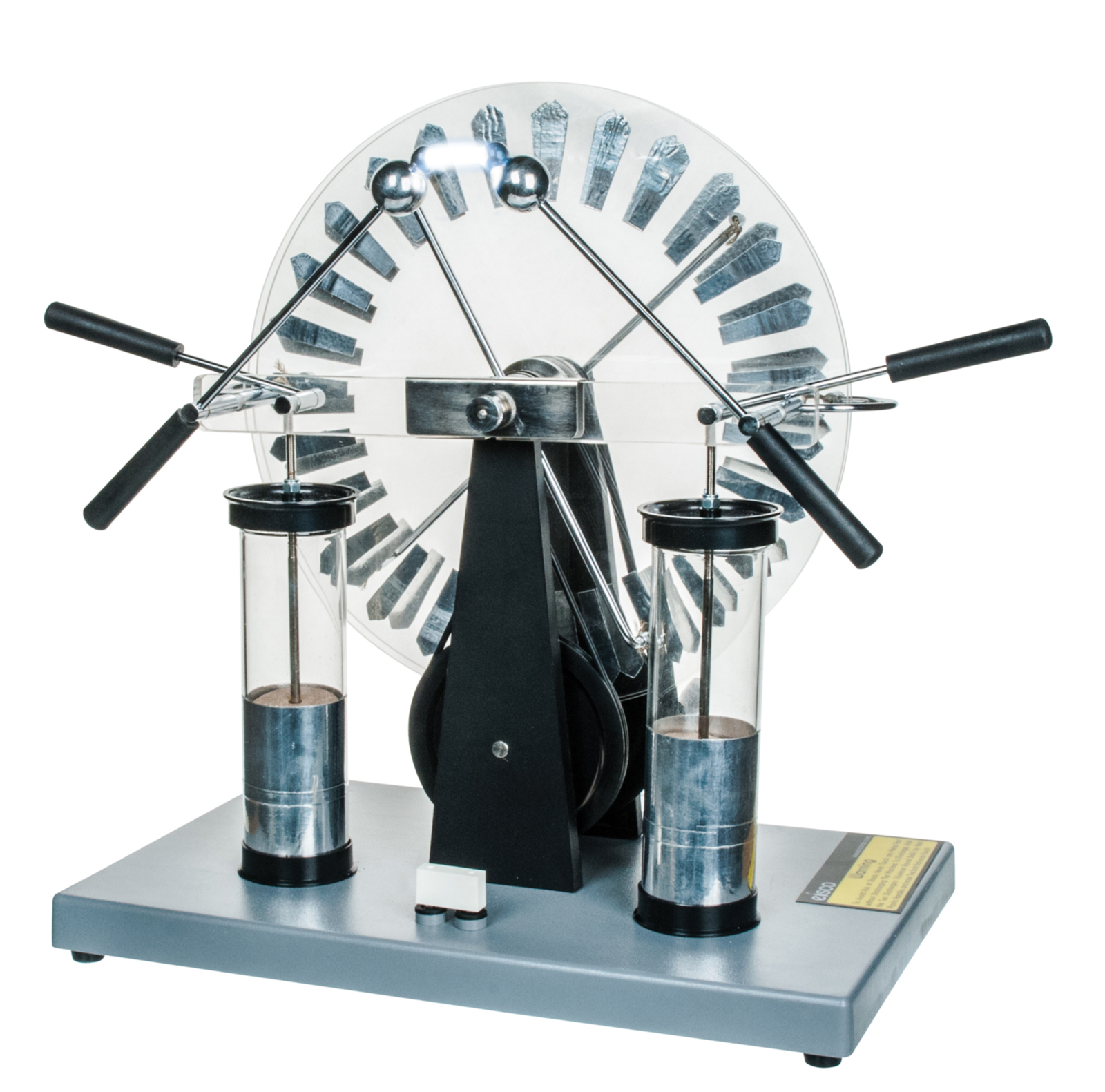 Premium Wimshurst Generator – 15″ – Up to 75,000 Volts – Eisco Labs