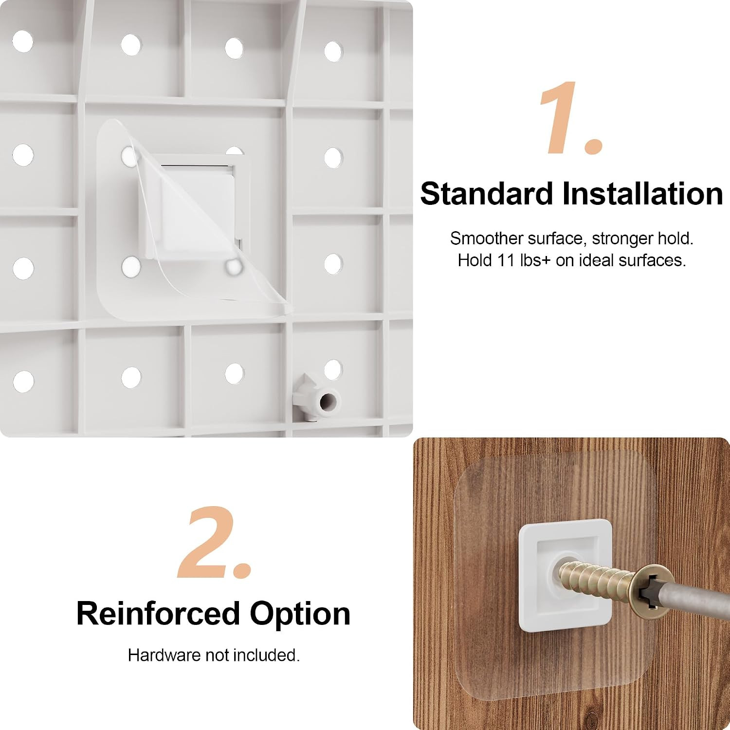 Pegboard Combination Kit – Pegboards and Accessories Modular Hanging for Wall…