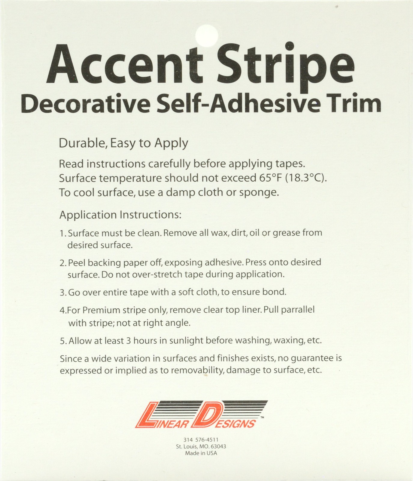 Solid Stripe Auto Truck Boat 3mil Vinyl 3/4″ x 50′ Cherry Red Decal Tape