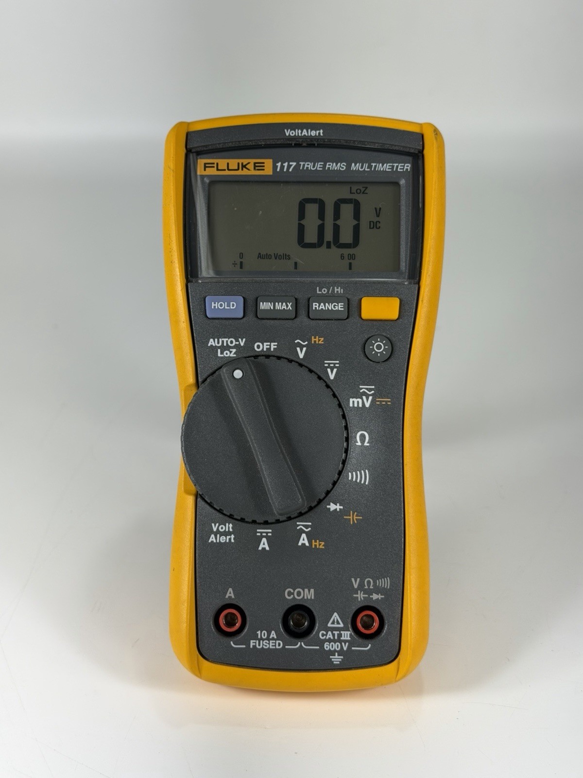 Fluke 117 True RMS Multimeter – CAT III 600 V – Without Leads