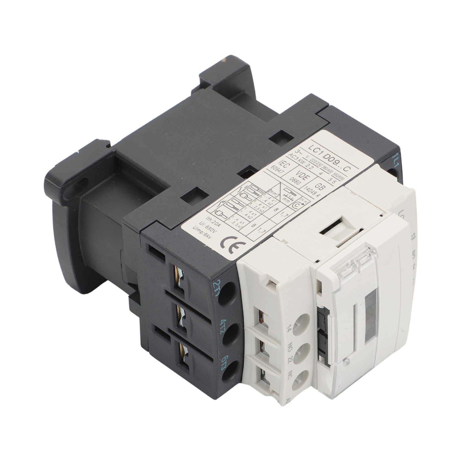 Contactor coil 120V Fits Schneider Contactor 3P 9A/18A/25A/32A/40A/50A/63A/80A