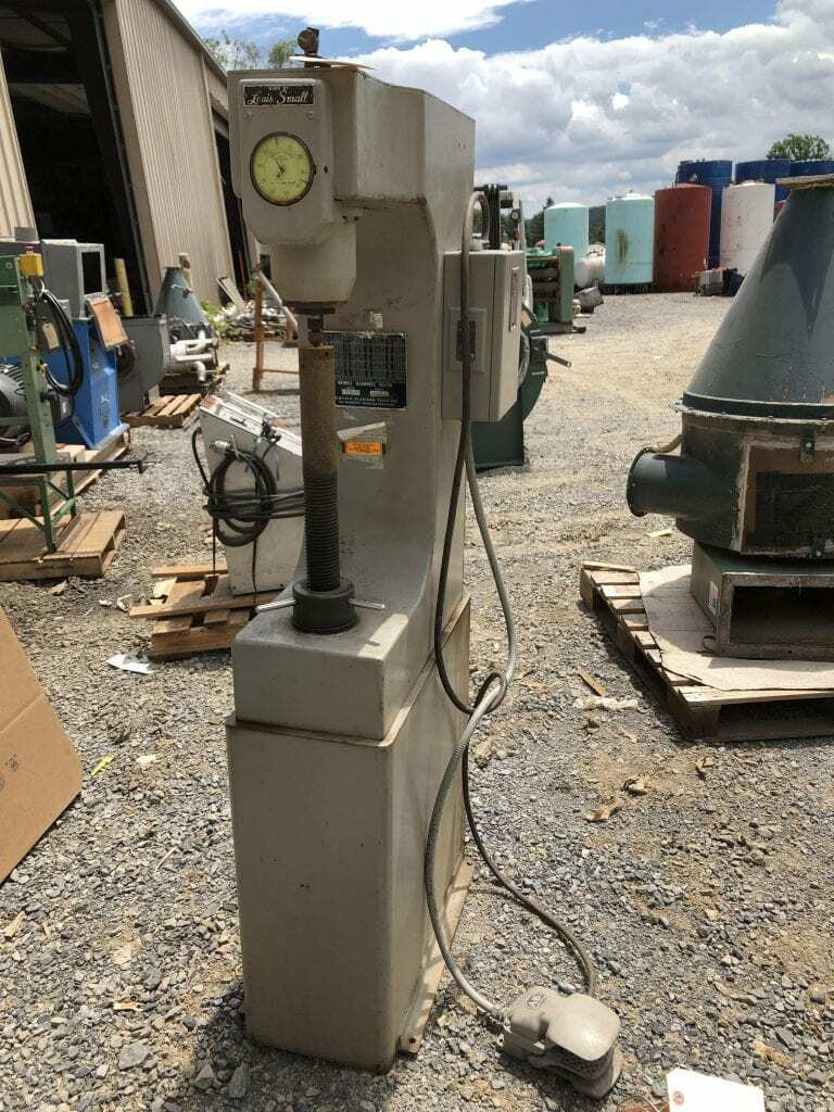 Louis Small RDT14-10 VINTAGE 10″ Brinell Hardness Tester 26-600BHN