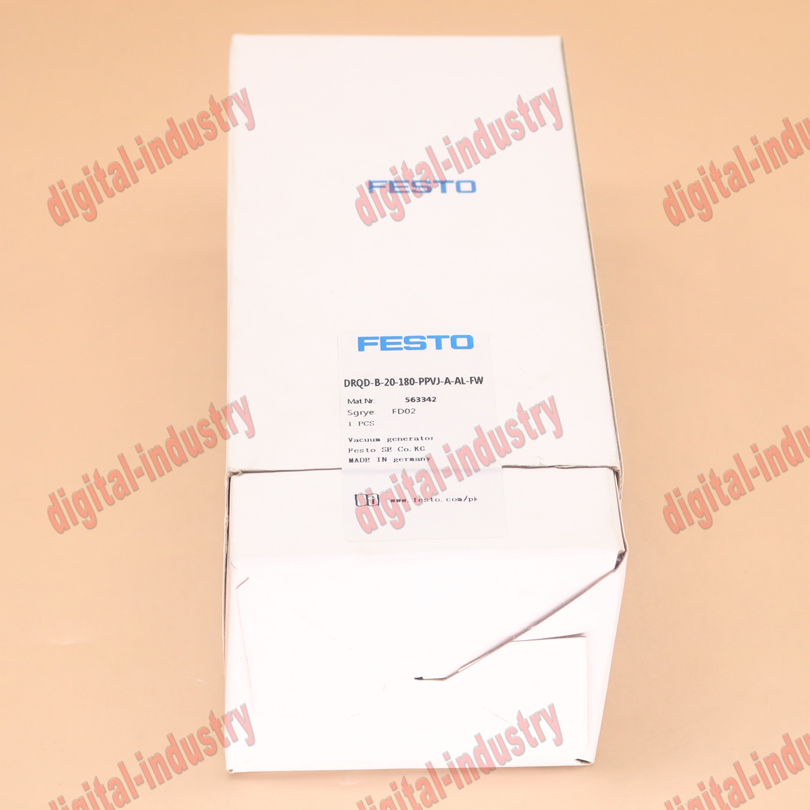 one NEW FESTO DRQD-B-20-180-PPVJ-A-AL-FW 563342 Rotating cylinder Free ship