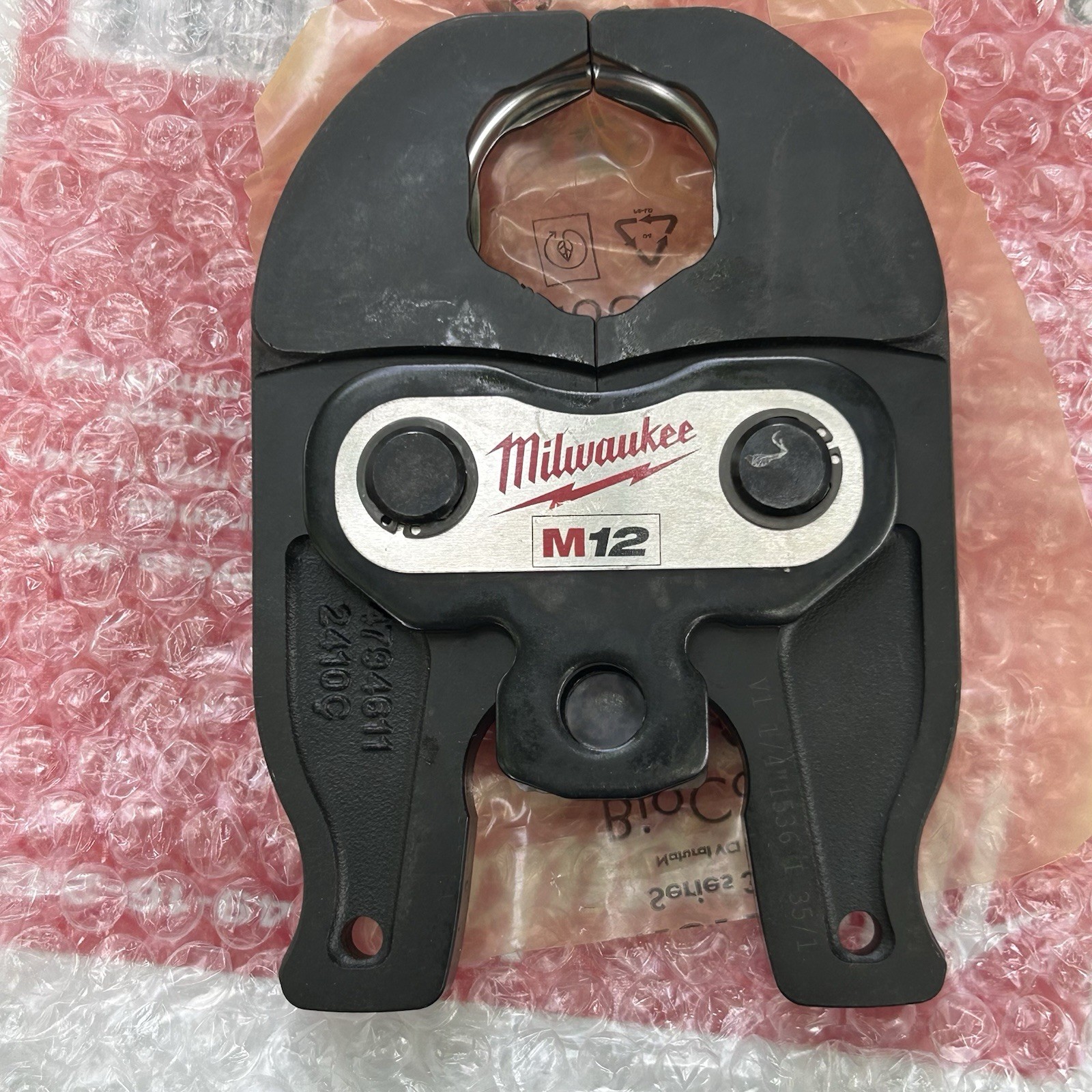 Milwaukee 1-1/4 in CTS-V Press Jaw for M12 FORCE LOGIC 49-16-2453