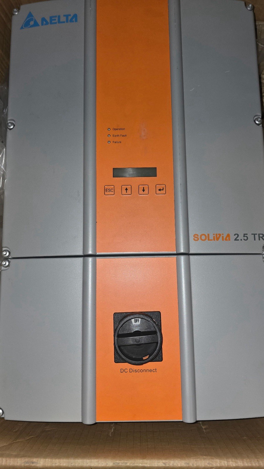Delta SOLIVIA 2.5 TR 2500W Grid-Tied Solar Inverter NEMA 4 New OEM