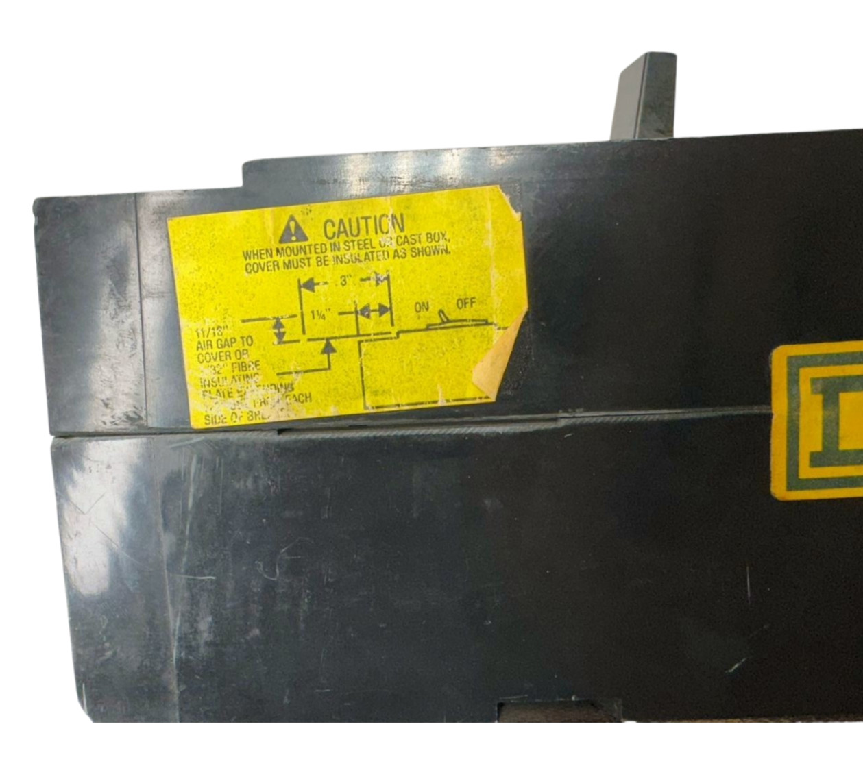 Square D KAL36175 Molded Case Circuit Breaker, 3-Pole, 175A, 600VAC, 250VDC