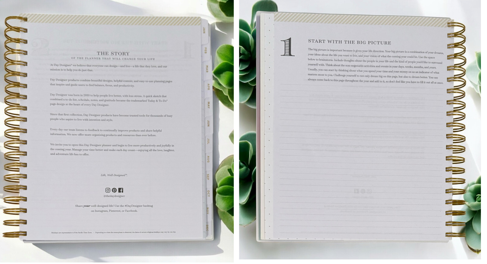 2026 Aurora Boreal Gradient Daily/Monthly Planner Gift Set
