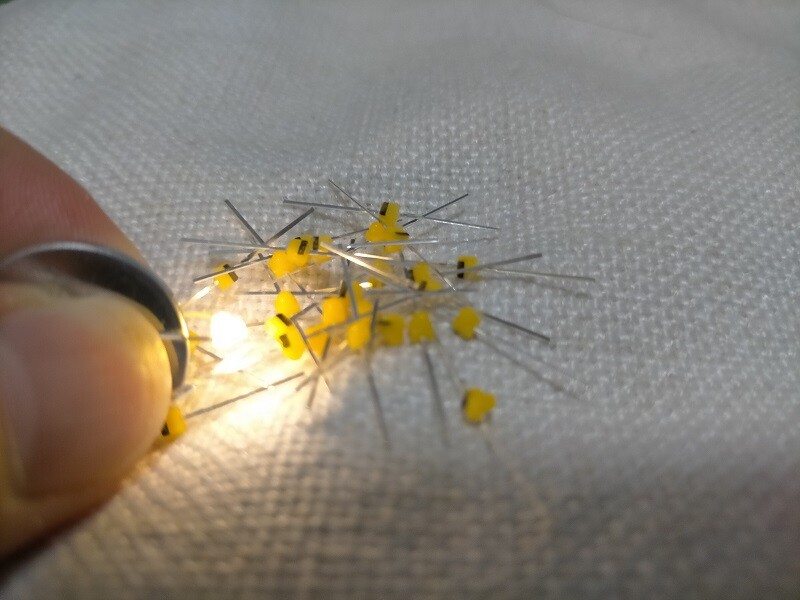 1.5mm Ultra-Compact Multi-Color LED Diode 7 Hues Incl Warm White for Tiny Spaces